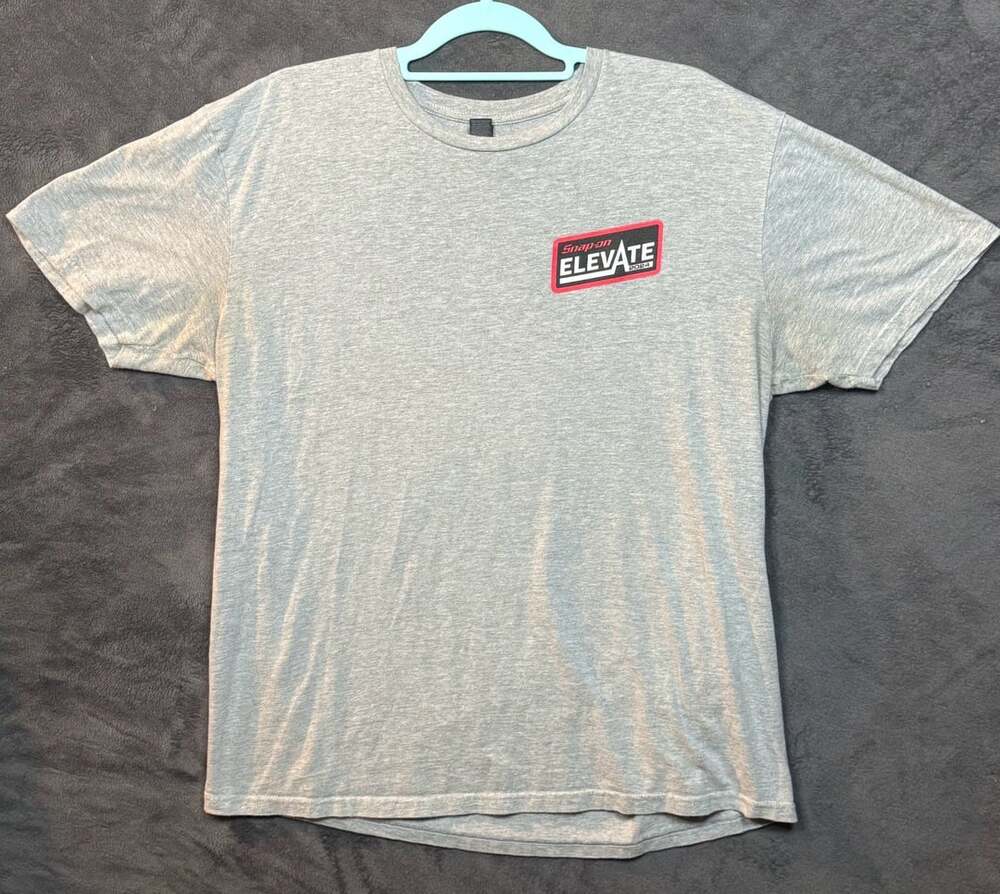 Snap-On Elevate 2024 T-Shirt Size XL Gray Raising The Bar SFC Orlando